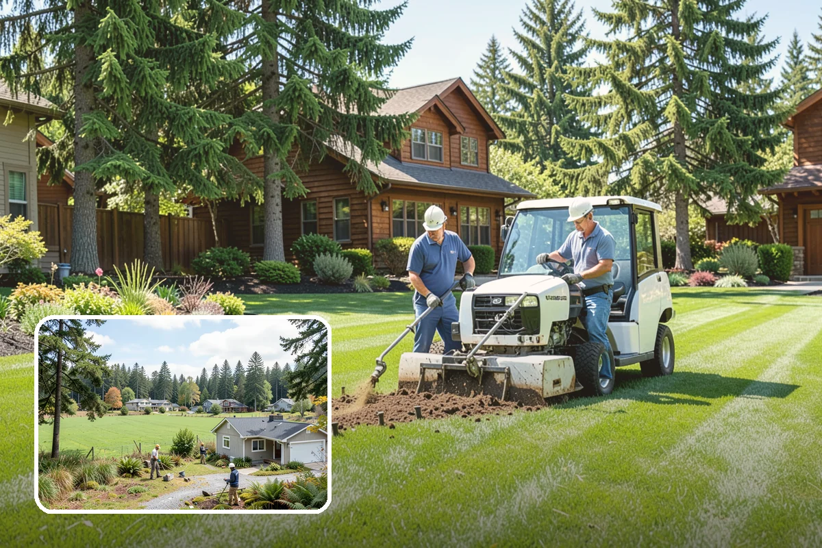 Root Pruning in Lyman, Skagit County, WA - Manages roots lifting pavement or invading beds