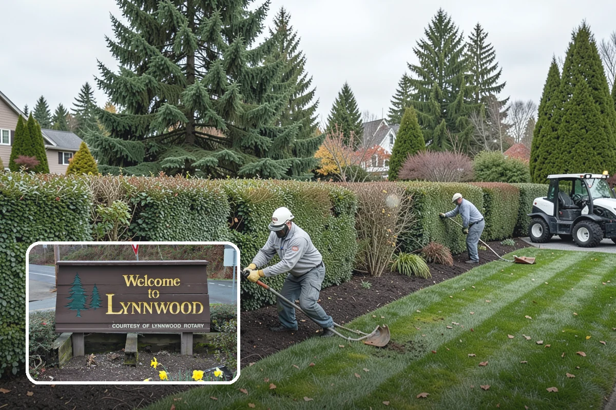 Root Pruning in Lynnwood, Snohomish County, WA - Manages roots lifting pavement or invading beds