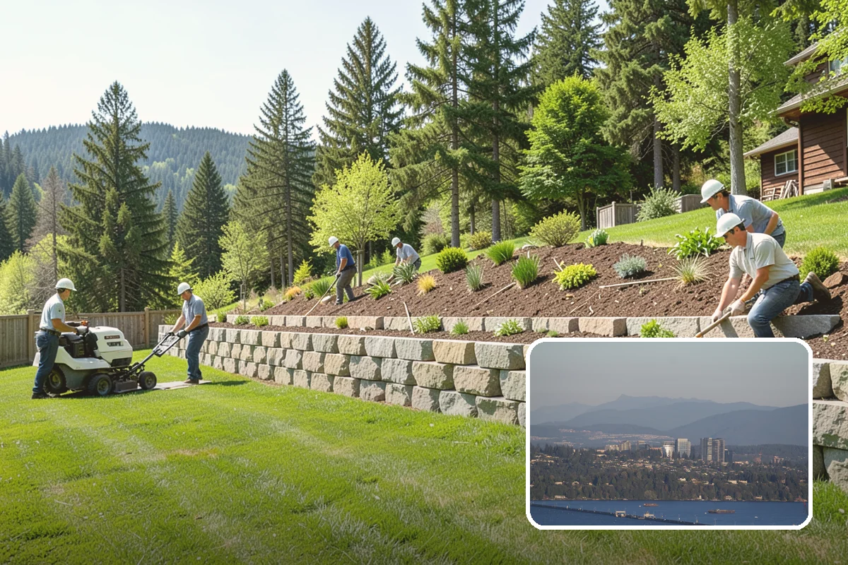 Root Pruning in Medina, King County, WA - Manages roots lifting pavement or invading beds