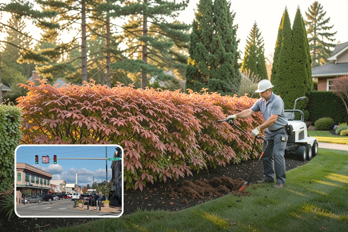 Root Pruning in Monroe, Snohomish County, WA - Manages roots lifting pavement or invading beds