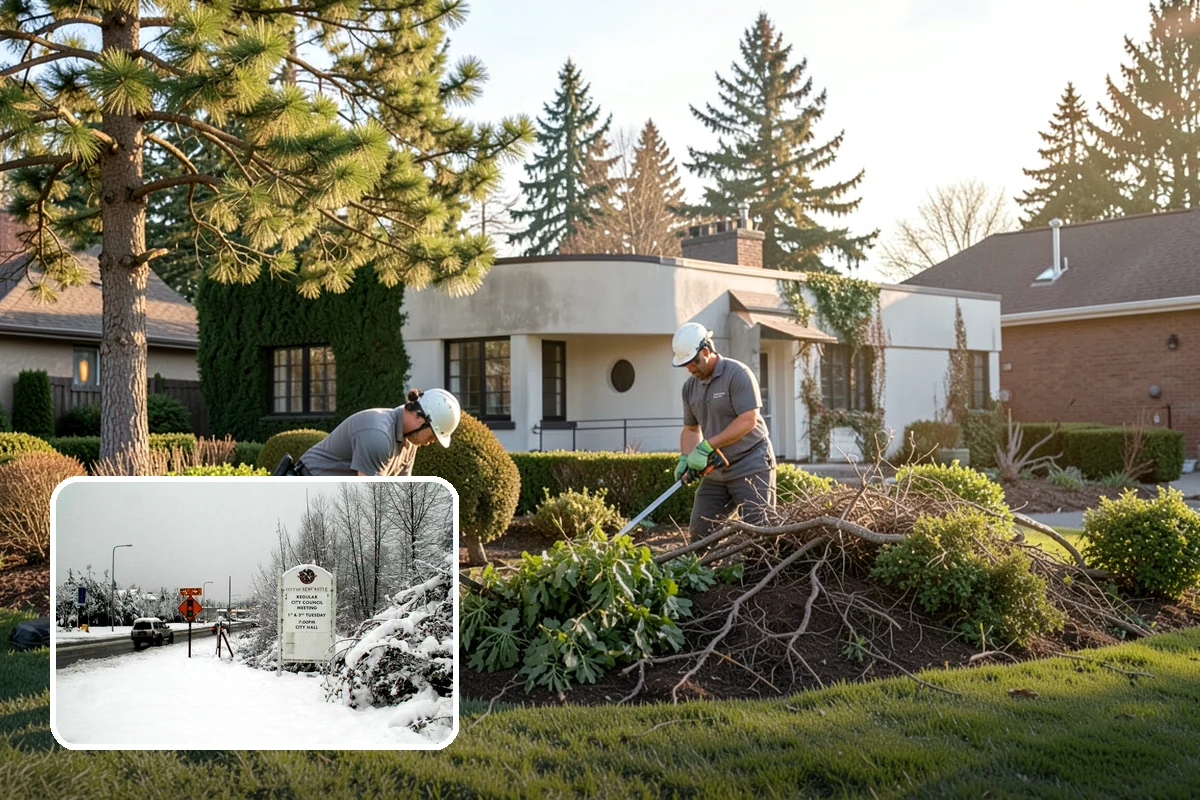 Root Pruning in Newcastle, King County, WA - Manages roots lifting pavement or invading beds