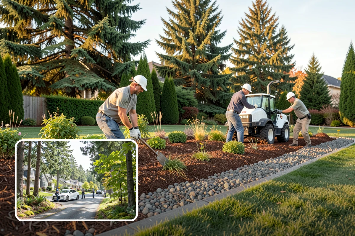 Root Pruning in Normandy Park, King County, WA - Manages roots lifting pavement or invading beds