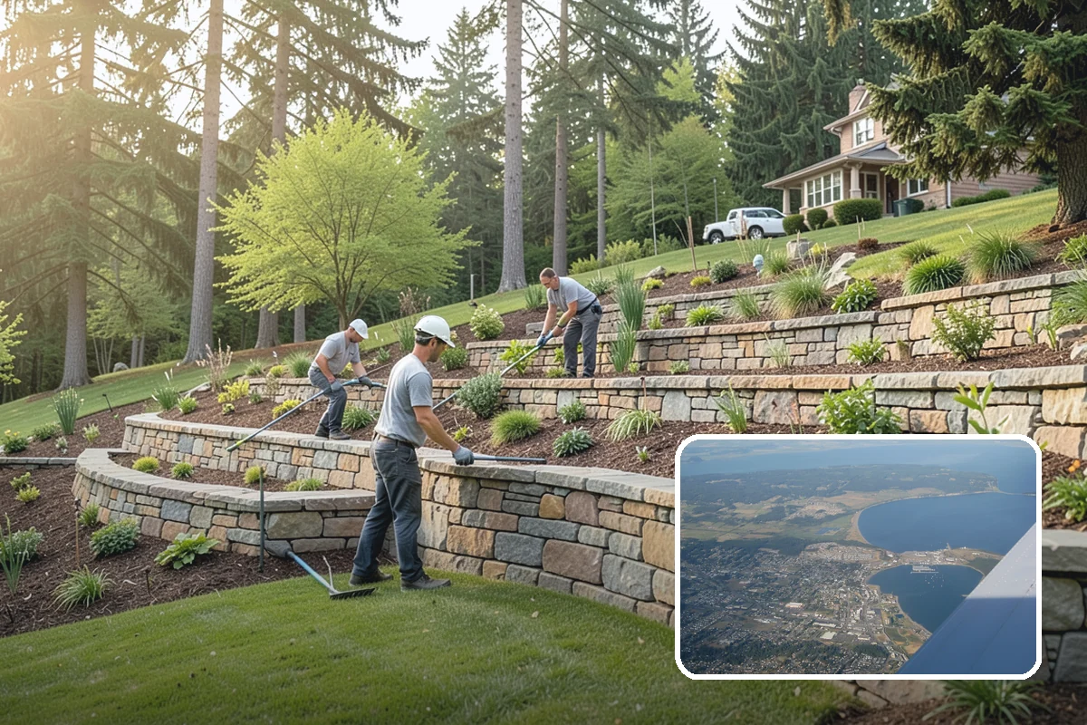 Root Pruning in Oak Harbor, Island County, WA - Manages roots lifting pavement or invading beds