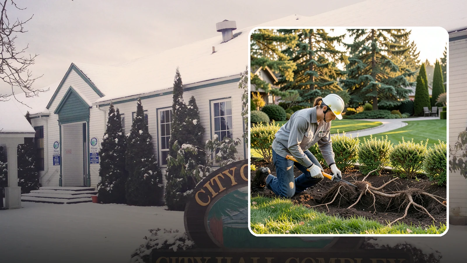 Root Pruning in Pacific, King County, WA - Targeted root pruning that manages invasive roots and prepares plants for a successful future move.