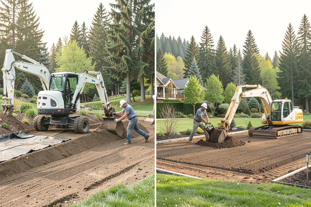 Root Pruning in Ruston, Pierce County, WA - Locate the problem or target roots by hand or air tools