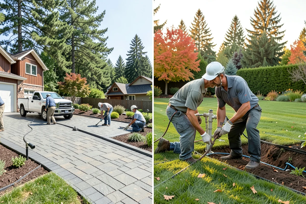 Root Pruning in Snoqualmie, King County, WA - Locate the problem or target roots by hand or air tools
