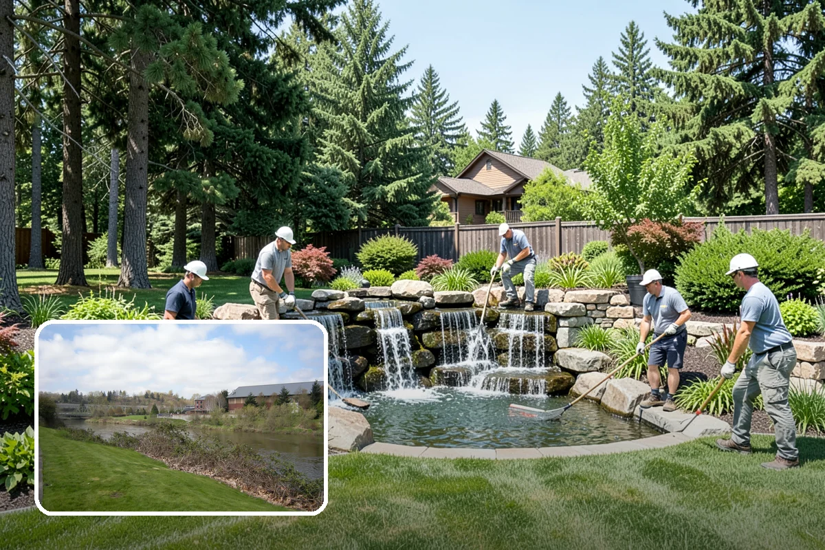 Root Pruning in Tukwila, King County, WA - Manages roots lifting pavement or invading beds