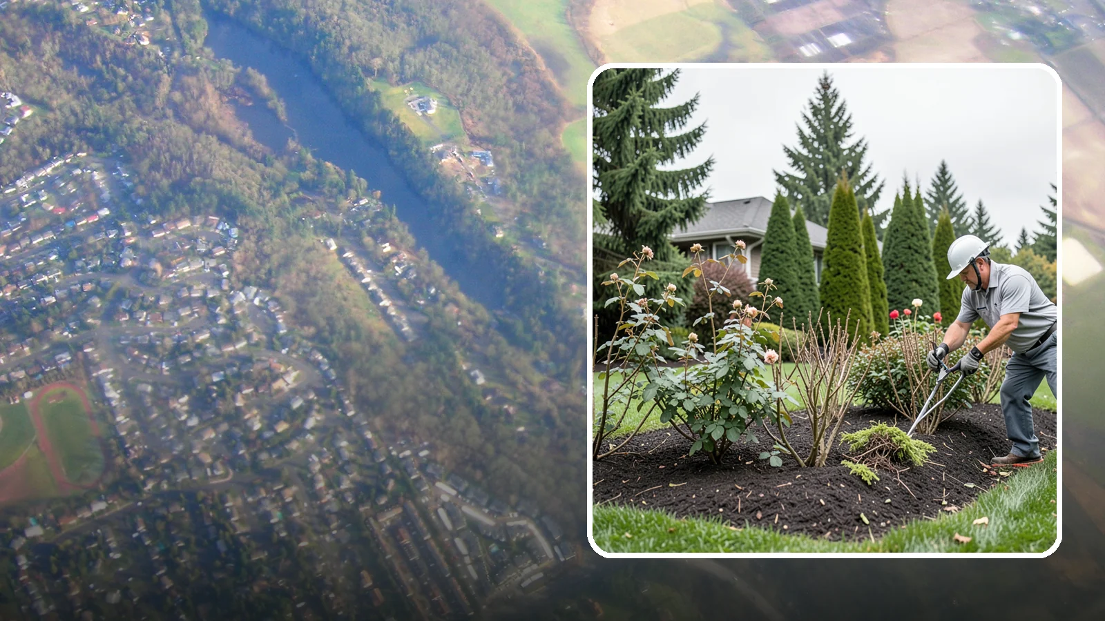 Rose Pruning in Algona, King County, WA - Late-winter structural pruning of roses to remove old canes, shape the plant, and drive vigorous spring growth and blooms.