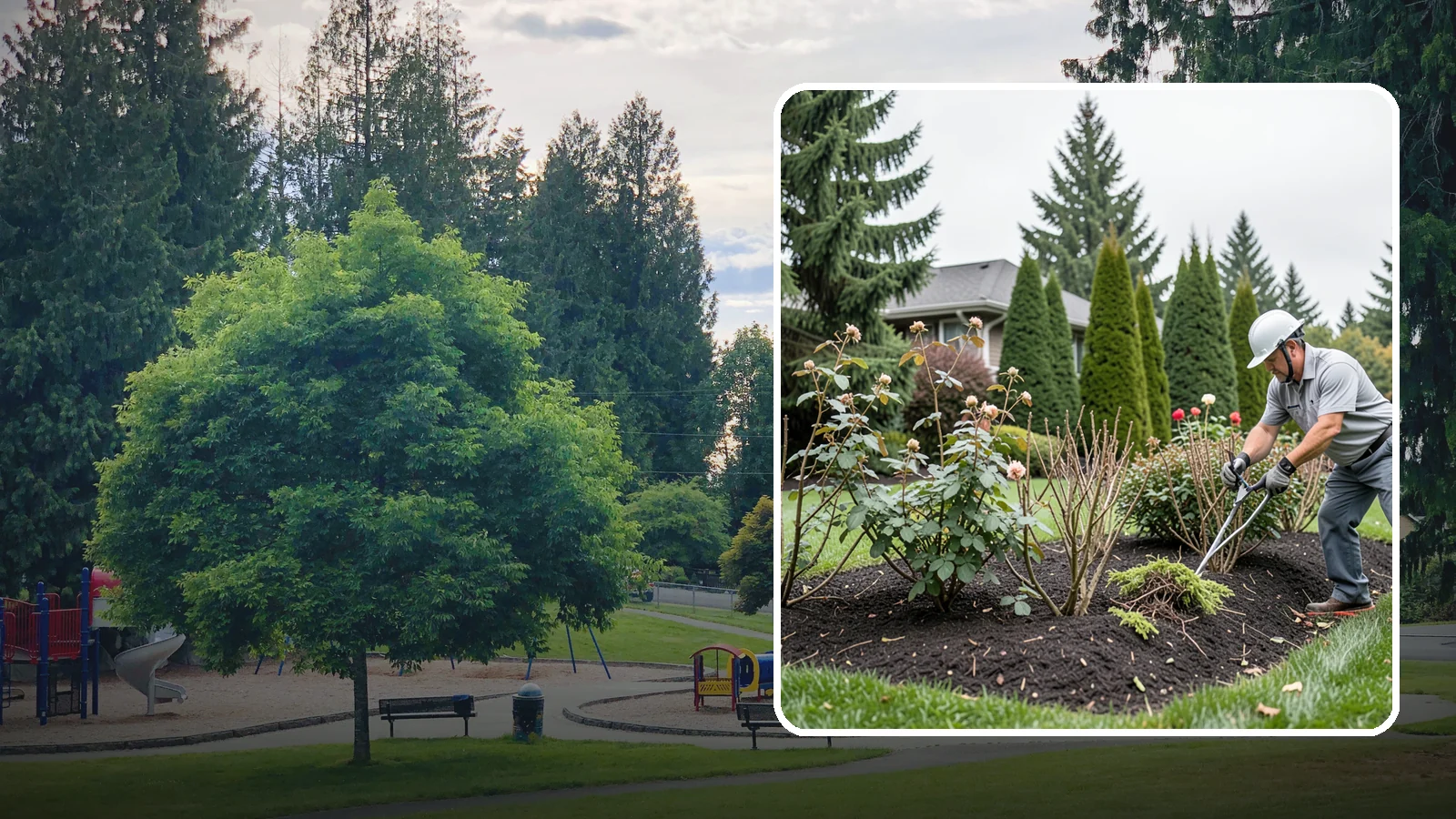 Rose Pruning in Bonney Lake, Pierce County, WA - Late-winter structural pruning of roses to remove old canes, shape the plant, and drive vigorous spring growth and blooms.