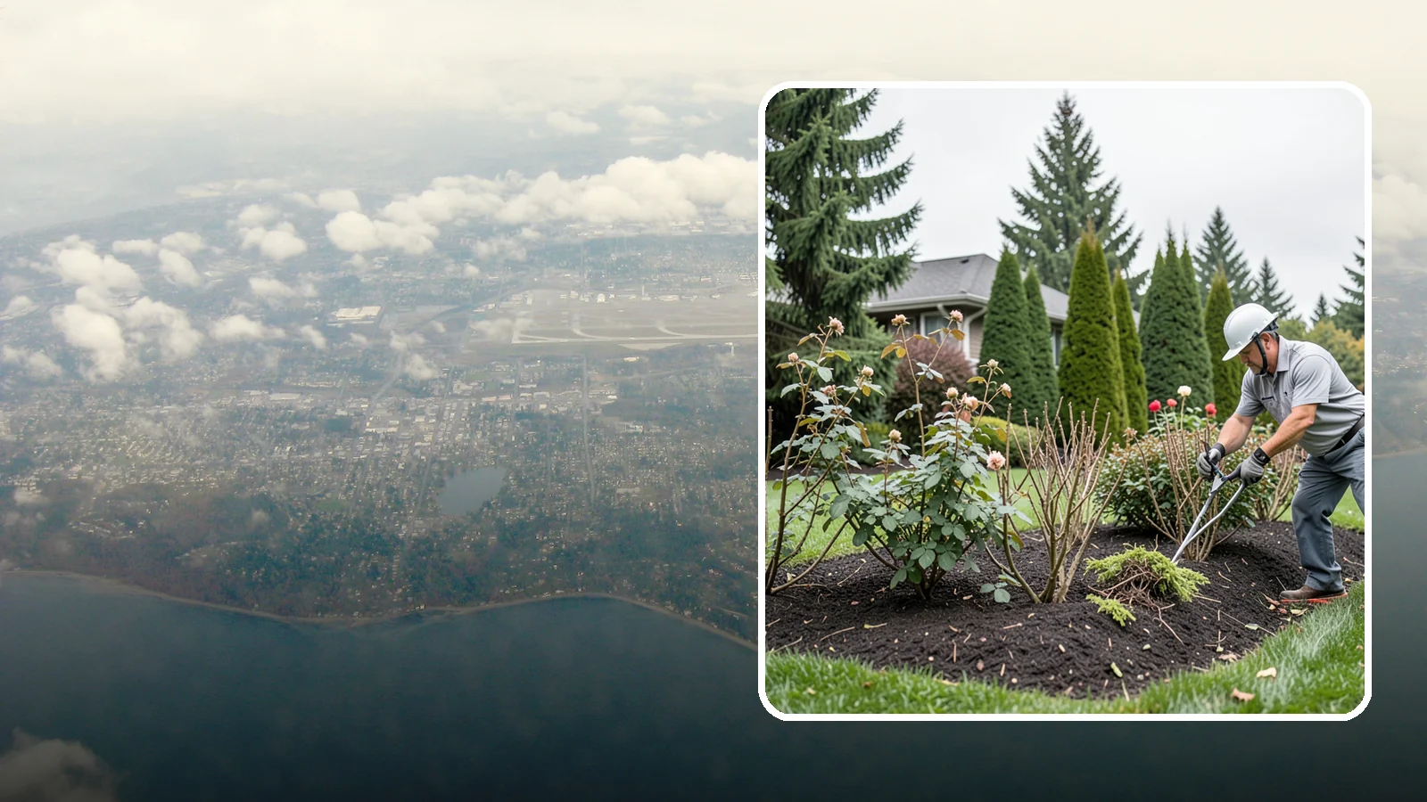 Rose Pruning in Burien, King County, WA - Late-winter structural pruning of roses to remove old canes, shape the plant, and drive vigorous spring growth and blooms.