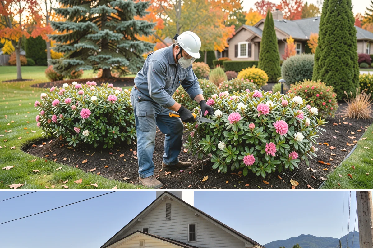 Rose Pruning in Concrete, Skagit County, WA - In Western Washington, prune roses in late winter (often around late February) after hard frosts pass but before new growth...