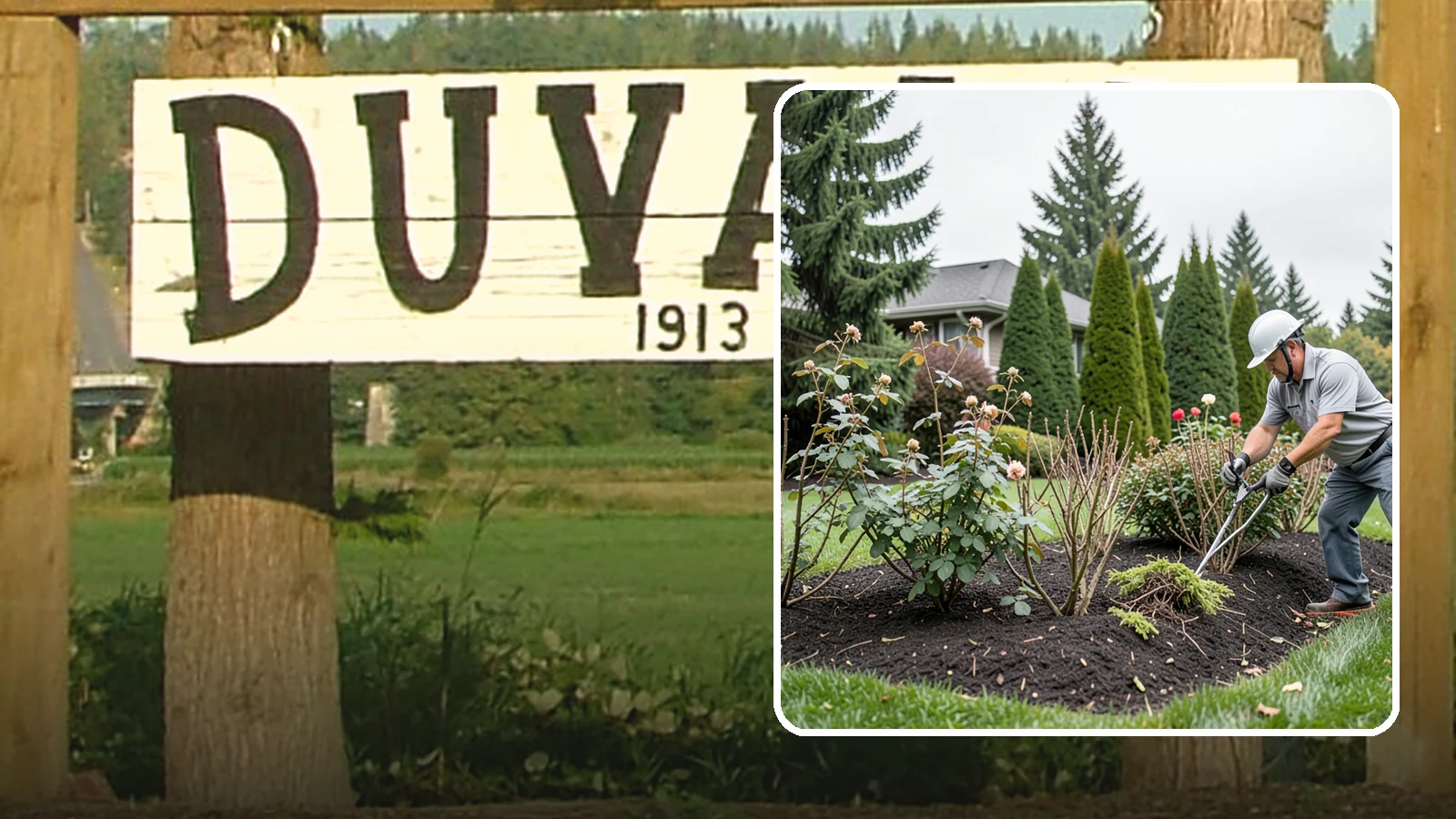 Rose Pruning in Duvall, King County, WA - Late-winter structural pruning of roses to remove old canes, shape the plant, and drive vigorous spring growth and blooms.