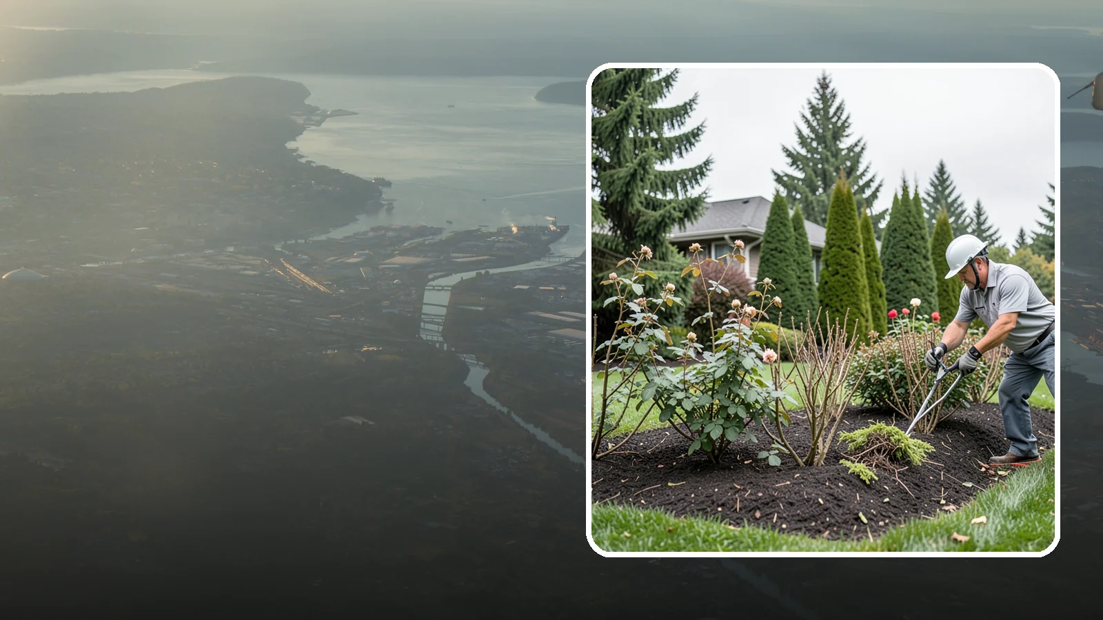 Rose Pruning in Fife, Pierce County, WA - Late-winter structural pruning of roses to remove old canes, shape the plant, and drive vigorous spring growth and blooms.