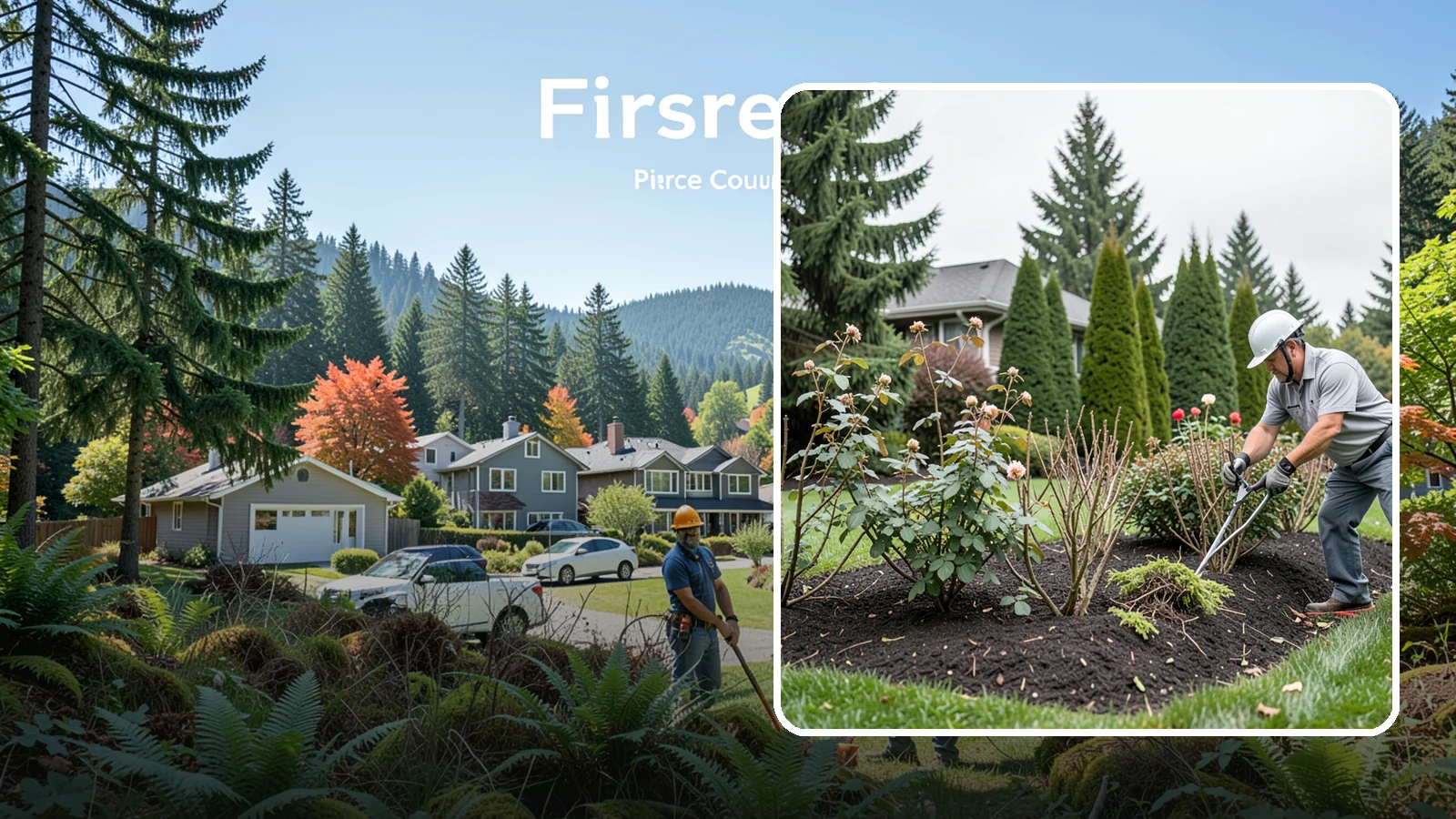 Rose Pruning in Fircrest, Pierce County, WA - Late-winter structural pruning of roses to remove old canes, shape the plant, and drive vigorous spring growth and blooms.