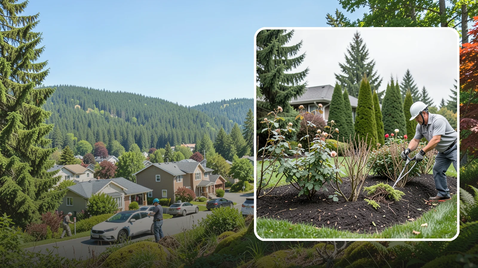 Rose Pruning in Index, Snohomish County, WA - Late-winter structural pruning of roses to remove old canes, shape the plant, and drive vigorous spring growth and blooms.