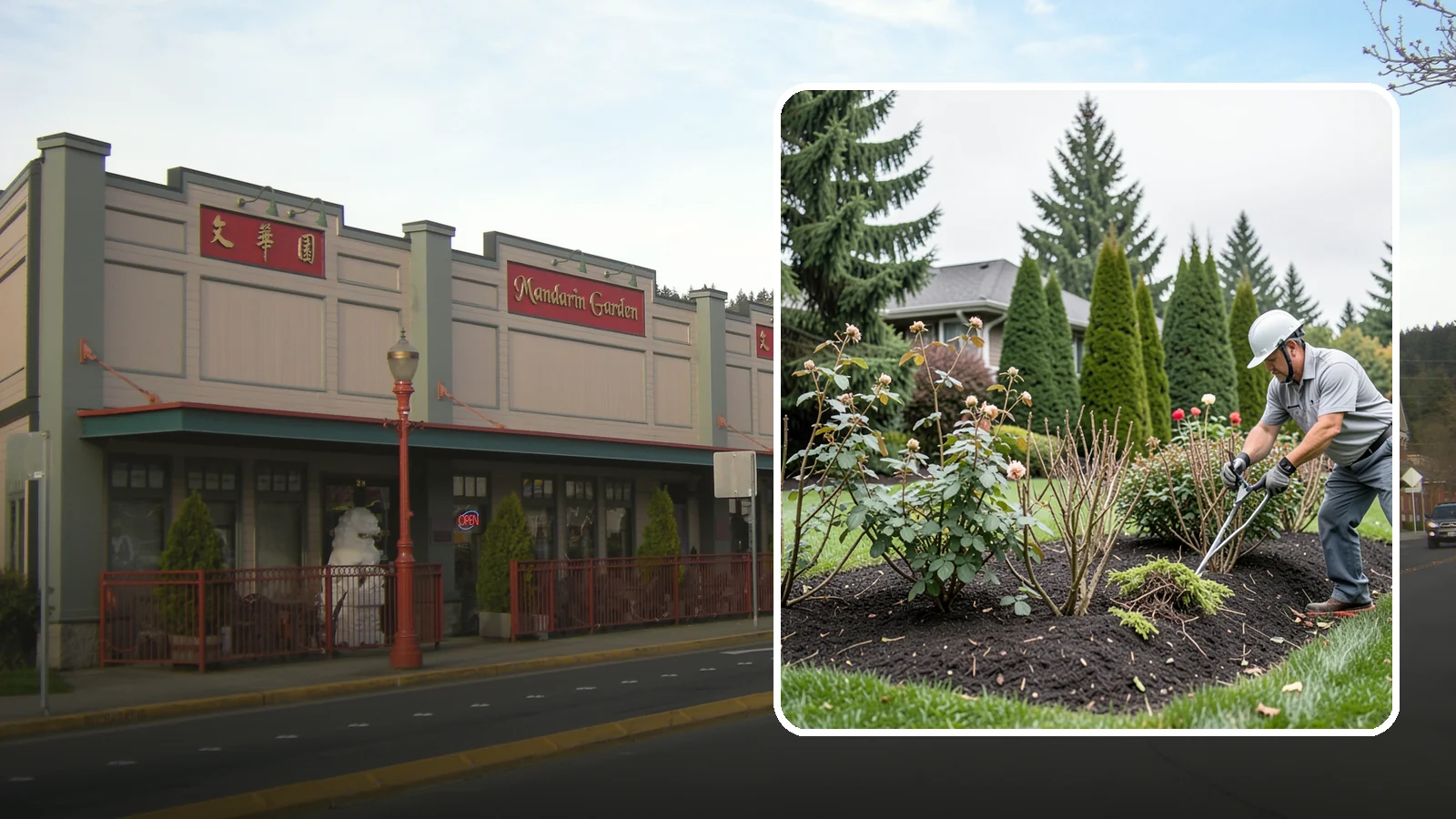 Rose Pruning in Issaquah, King County, WA - Late-winter structural pruning of roses to remove old canes, shape the plant, and drive vigorous spring growth and blooms.