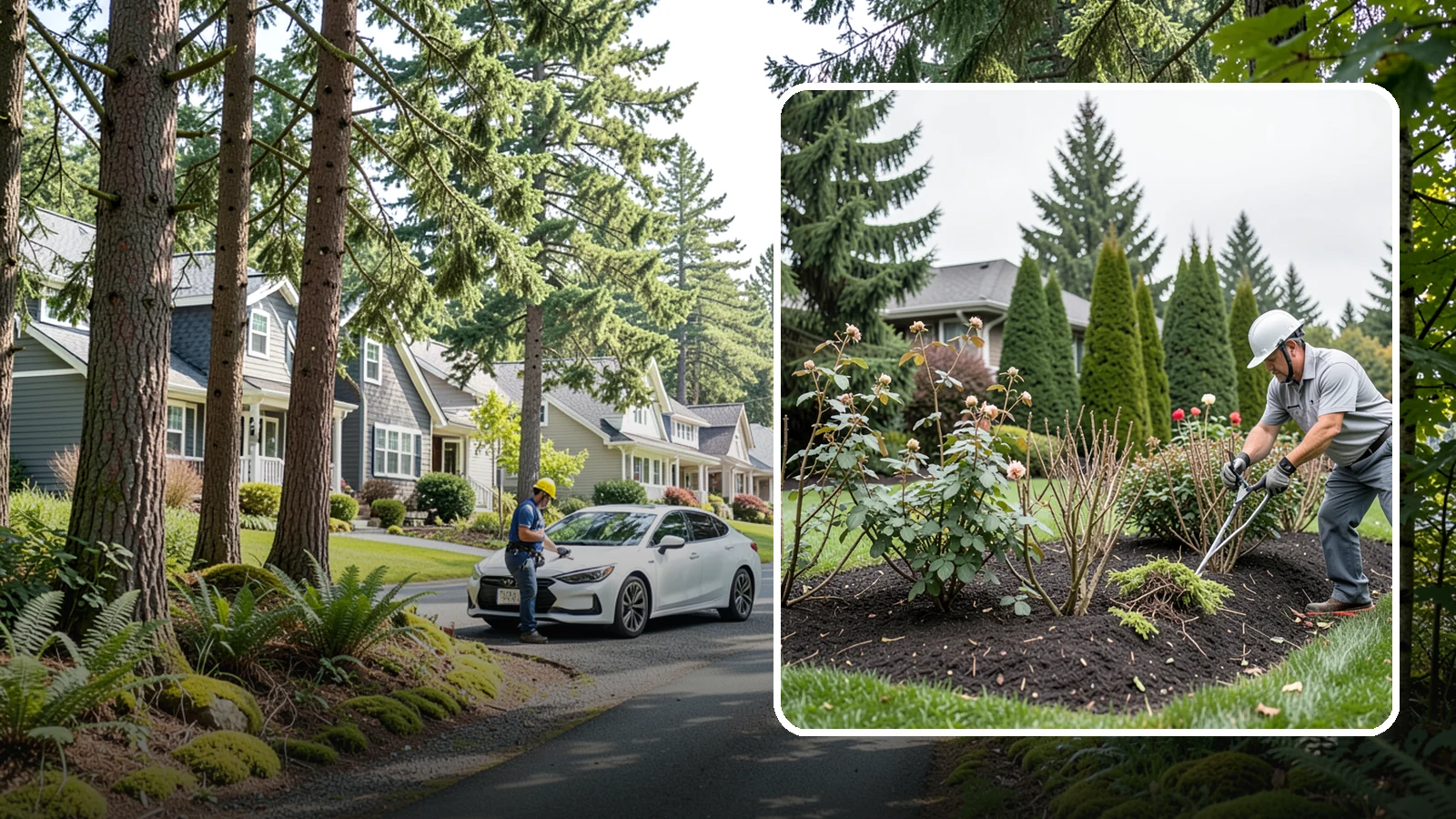 Rose Pruning in Normandy Park, King County, WA - Late-winter structural pruning of roses to remove old canes, shape the plant, and drive vigorous spring growth and blooms.
