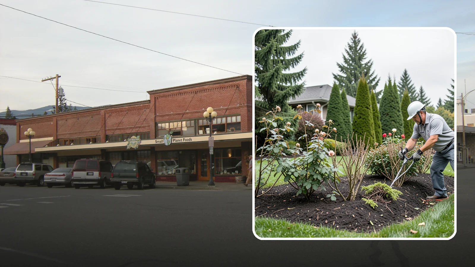 Rose Pruning in Sedro-Woolley, Skagit County, WA - Late-winter structural pruning of roses to remove old canes, shape the plant, and drive vigorous spring growth and blooms.