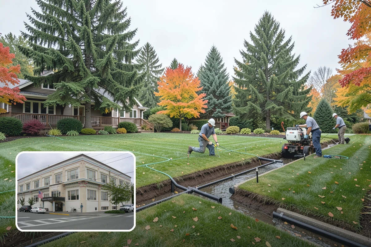 Rubber Mulch Installation in Anacortes, Skagit County, WA - Never decomposes or needs replacing