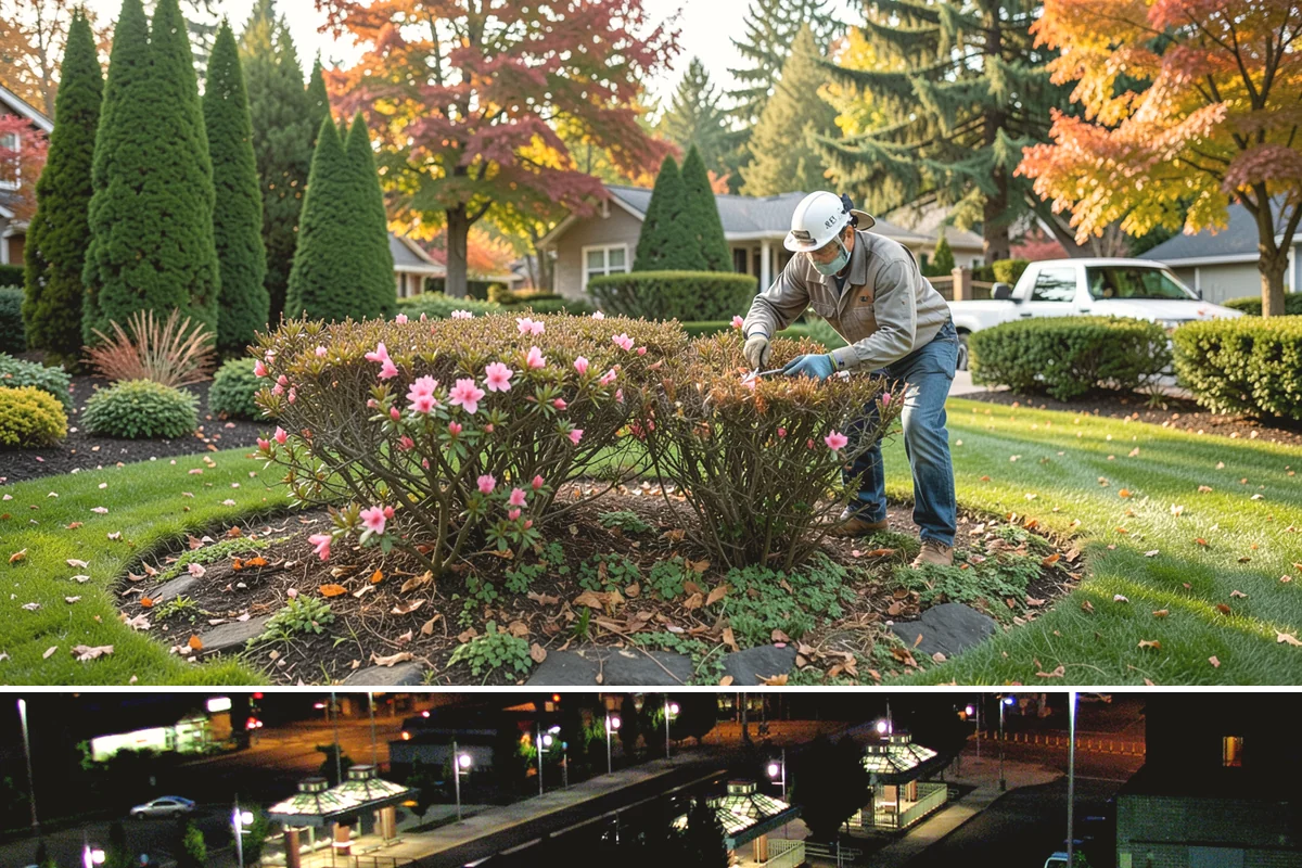 Rubber Mulch Installation in Auburn, King County, WA - Can be installed year-round.