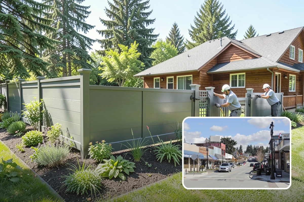 Rubber Mulch Installation in Bothell, King County, WA - Never decomposes or needs replacing