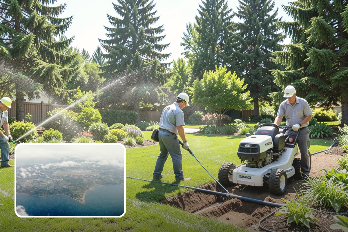 Rubber Mulch Installation in Burien, King County, WA - Never decomposes or needs replacing