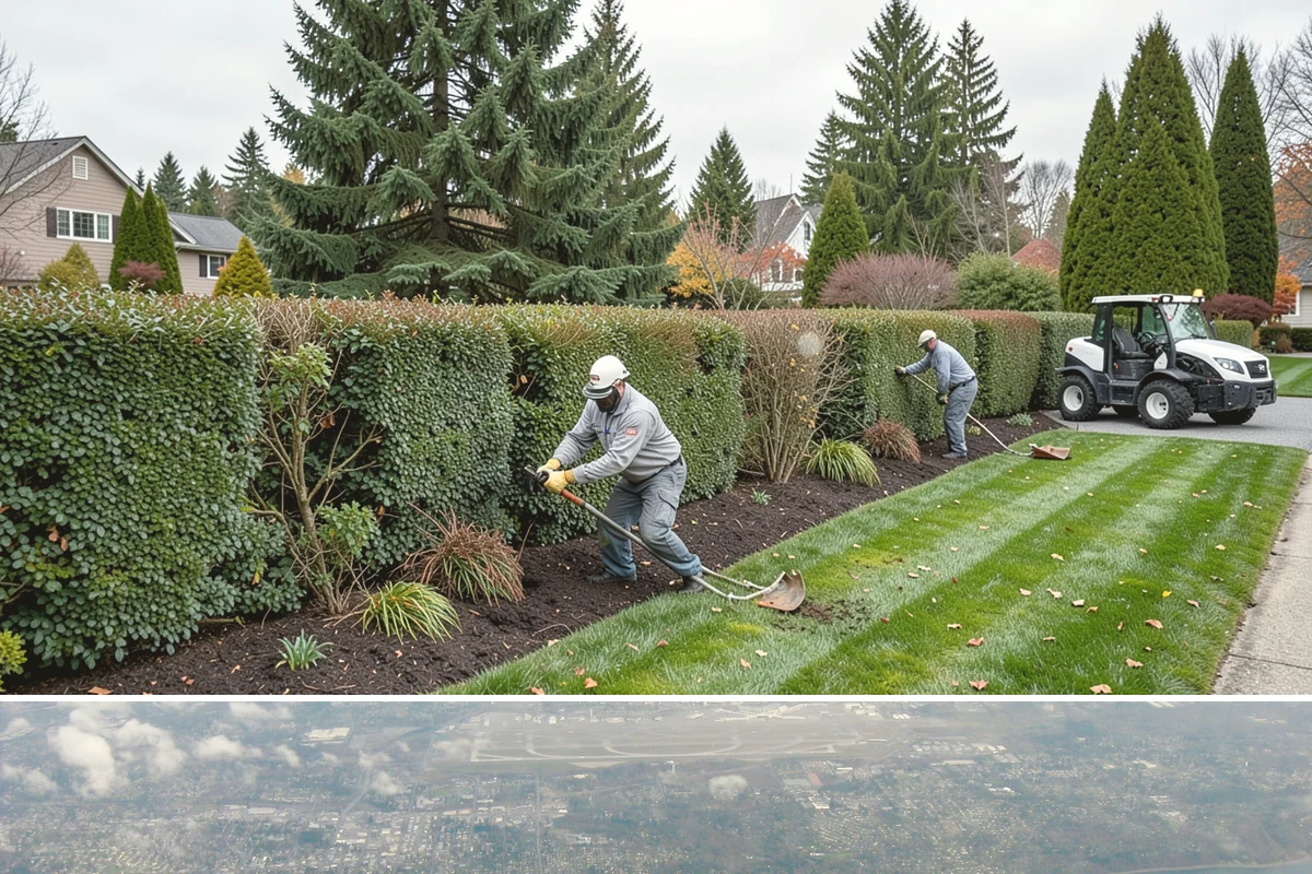 Rubber Mulch Installation in Burien, King County, WA - Can be installed year-round.