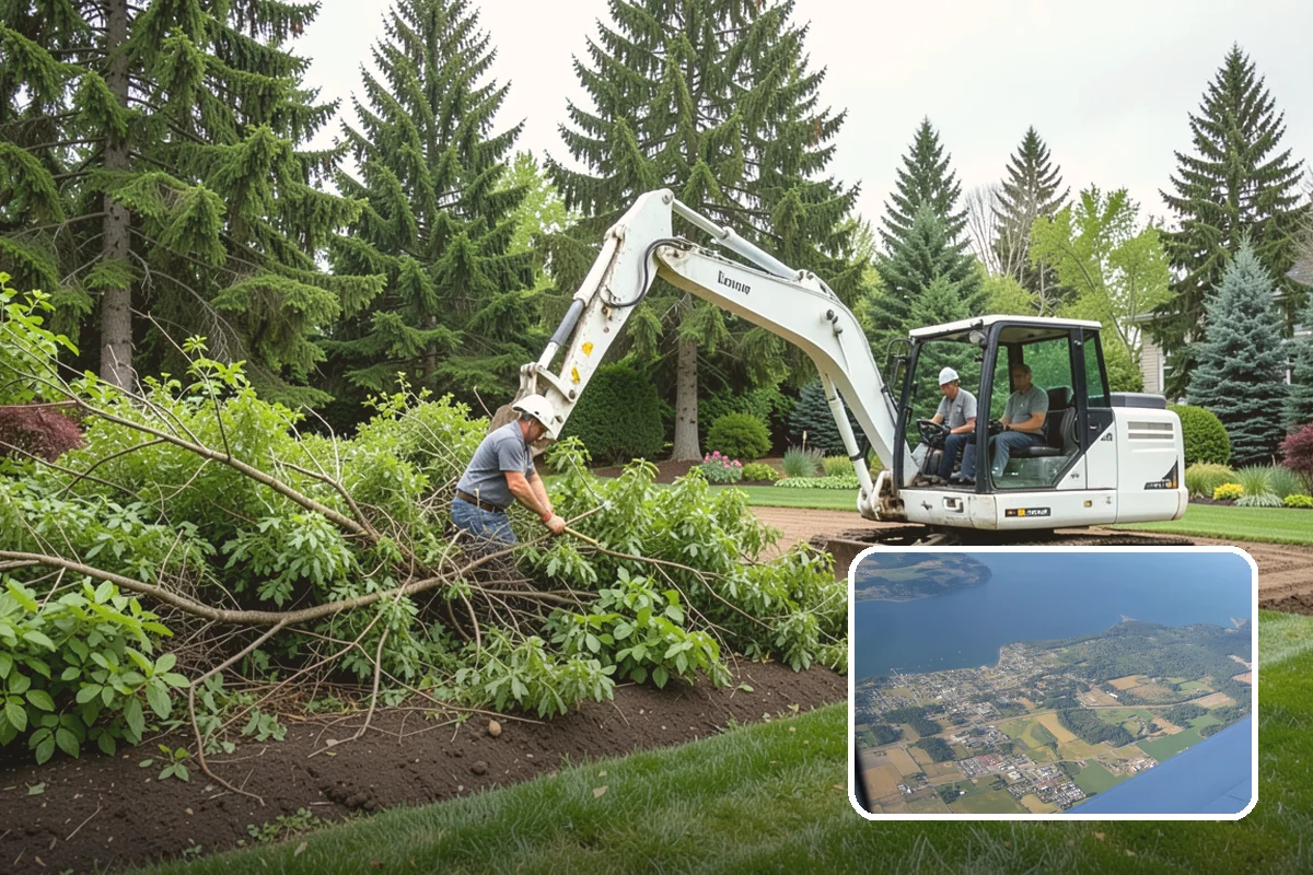 Rubber Mulch Installation in Coupeville, Island County, WA - Never decomposes or needs replacing