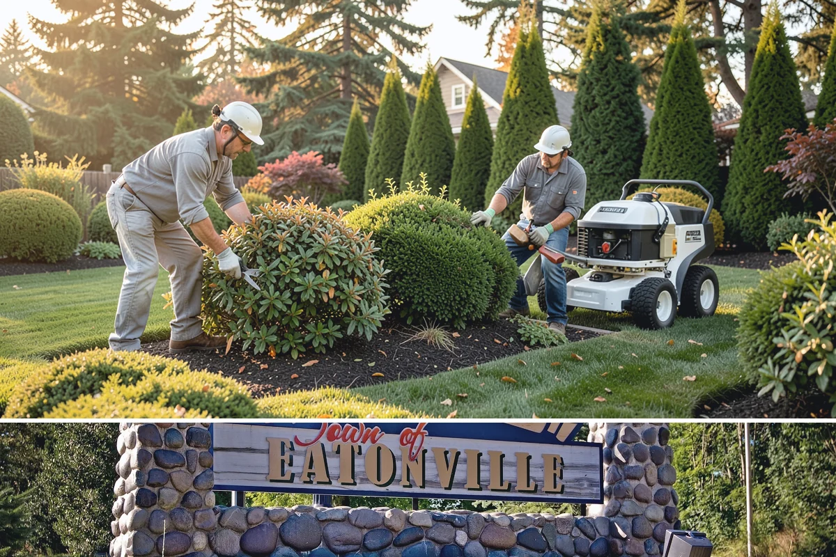 Rubber Mulch Installation in Eatonville, Pierce County, WA - Can be installed year-round.
