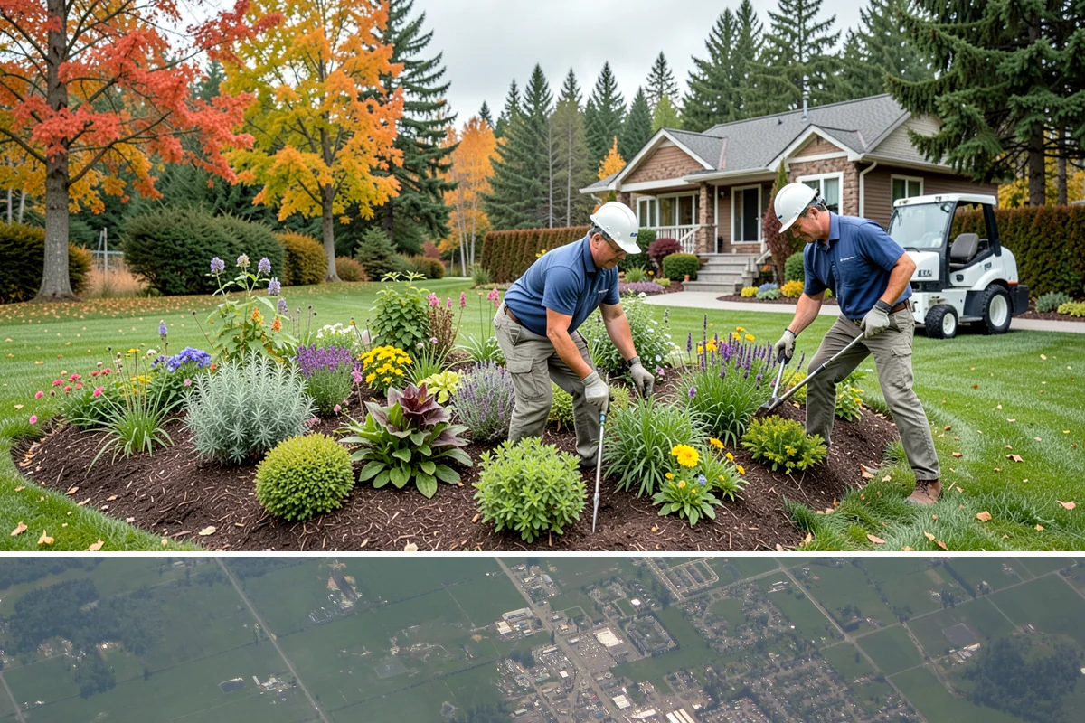 Rubber Mulch Installation in Enumclaw, King County, WA - Can be installed year-round.
