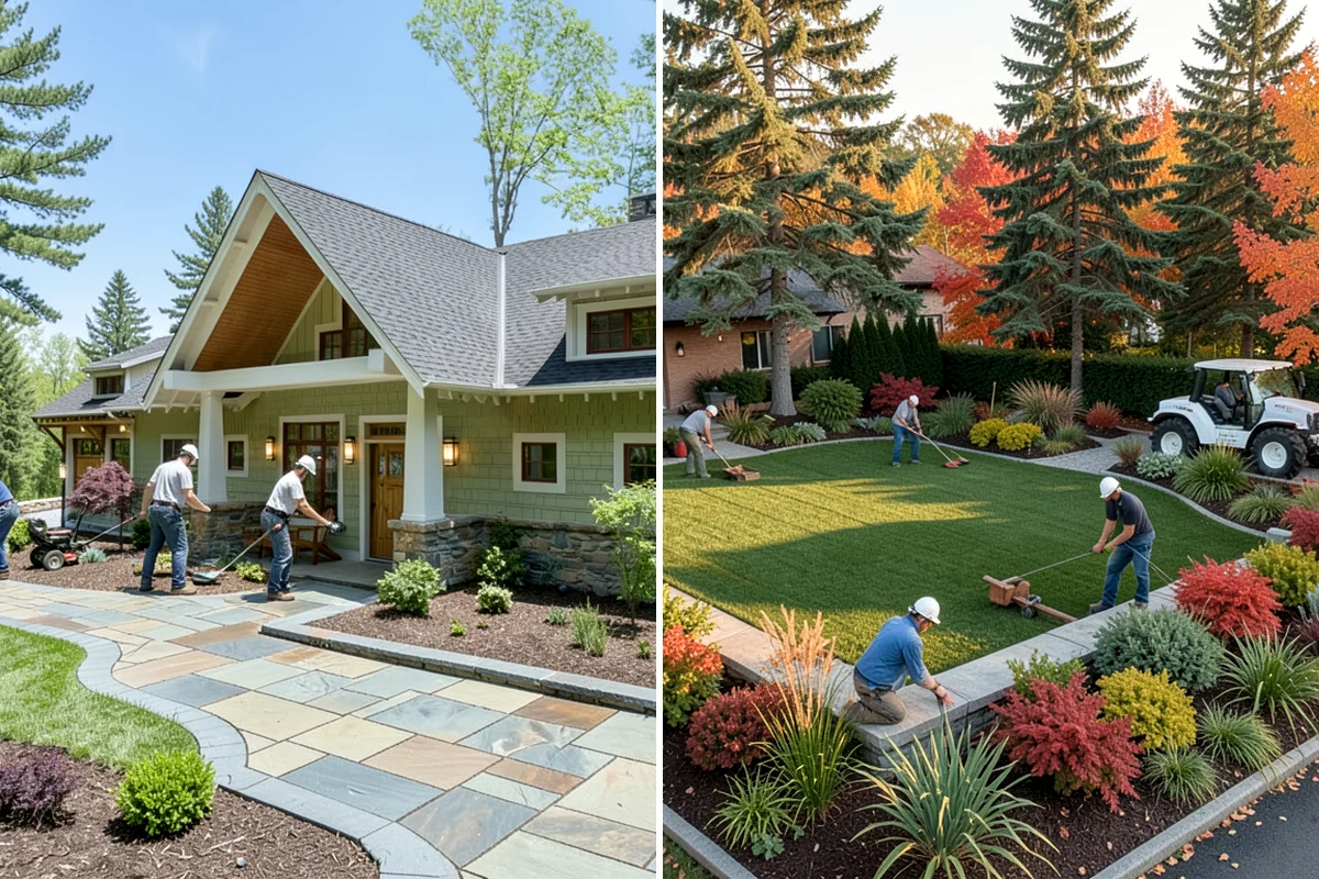 Rubber Mulch Installation in Everett, Snohomish County, WA - Define and prep the area