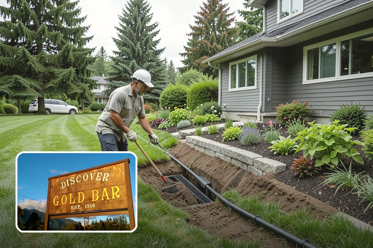 Rubber Mulch Installation in Gold Bar, Snohomish County, WA - Never decomposes or needs replacing
