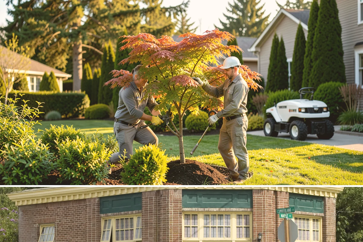 Rubber Mulch Installation in Hamilton, Skagit County, WA - Can be installed year-round.