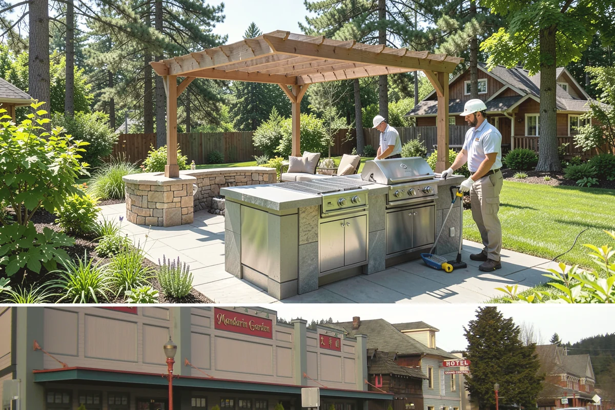Rubber Mulch Installation in Issaquah, King County, WA - Can be installed year-round.