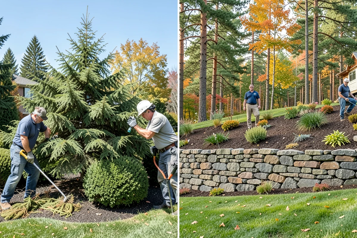 Rubber Mulch Installation in Lakewood, Pierce County, WA - Define and prep the area