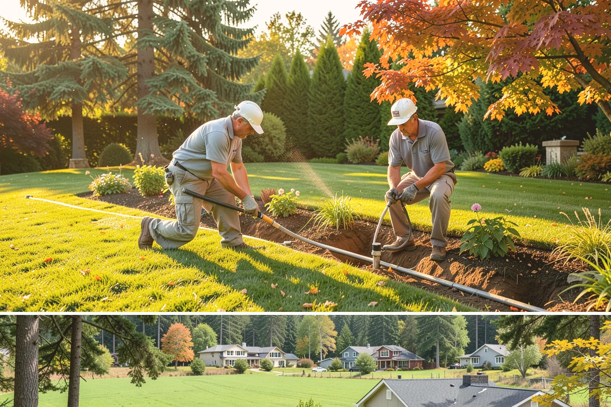 Rubber Mulch Installation in Lyman, Skagit County, WA - Can be installed year-round.