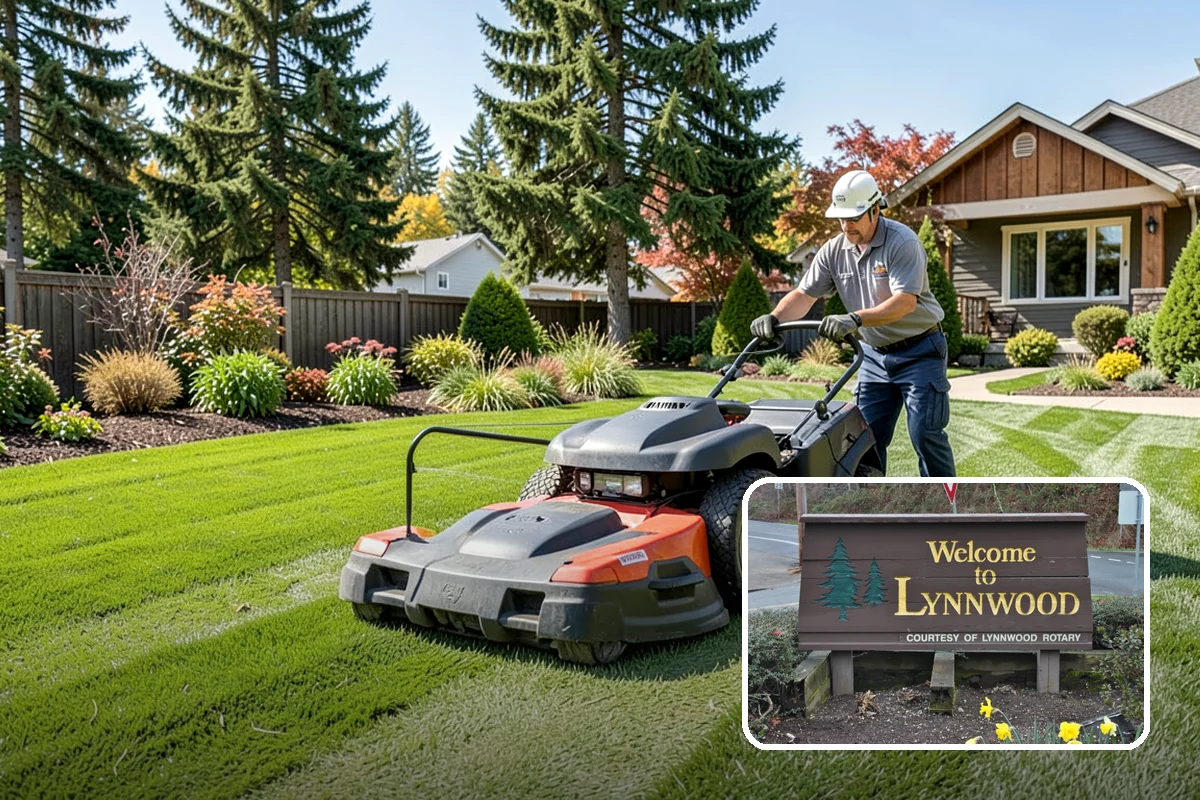Rubber Mulch Installation in Lynnwood, Snohomish County, WA - Never decomposes or needs replacing