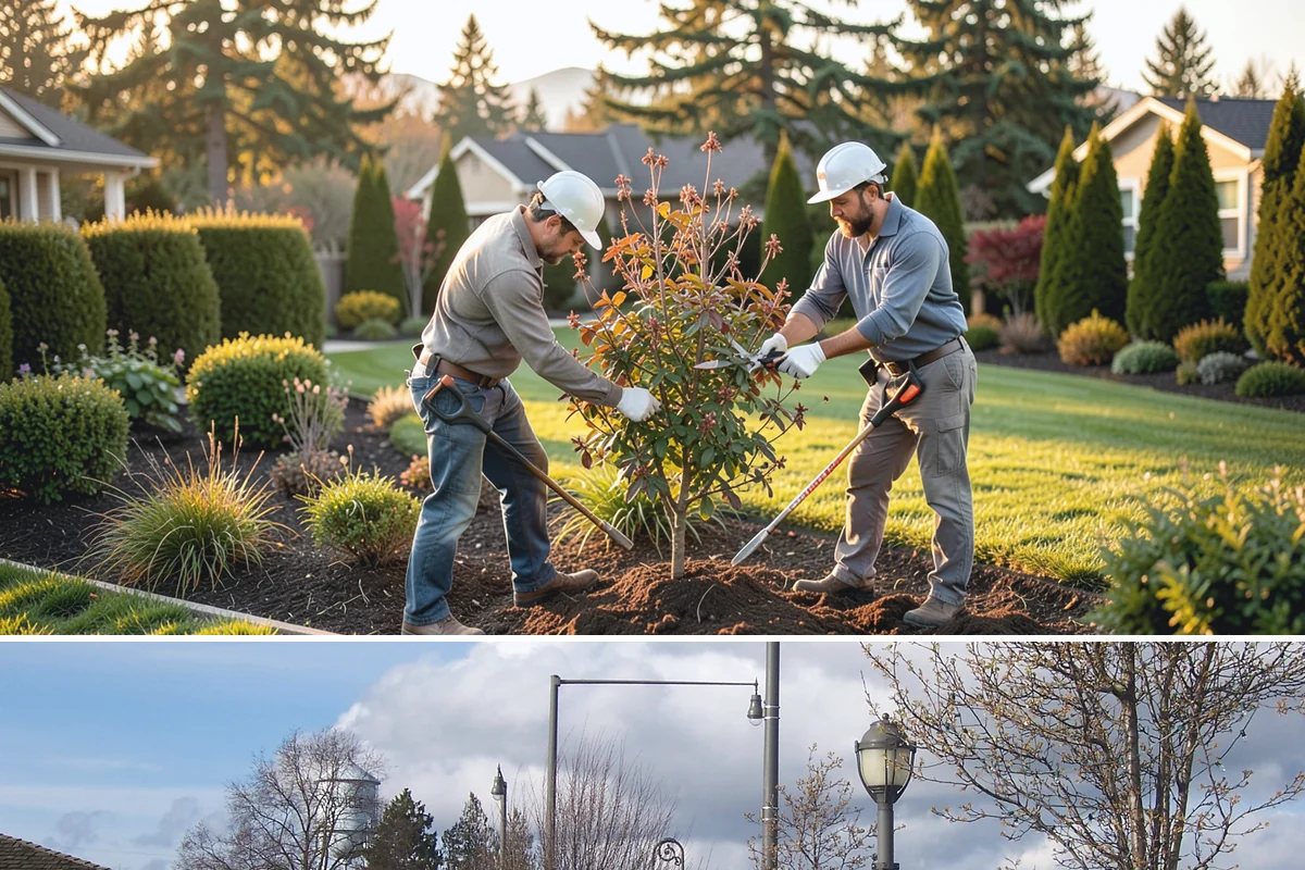 Rubber Mulch Installation in Marysville, Snohomish County, WA - Can be installed year-round.