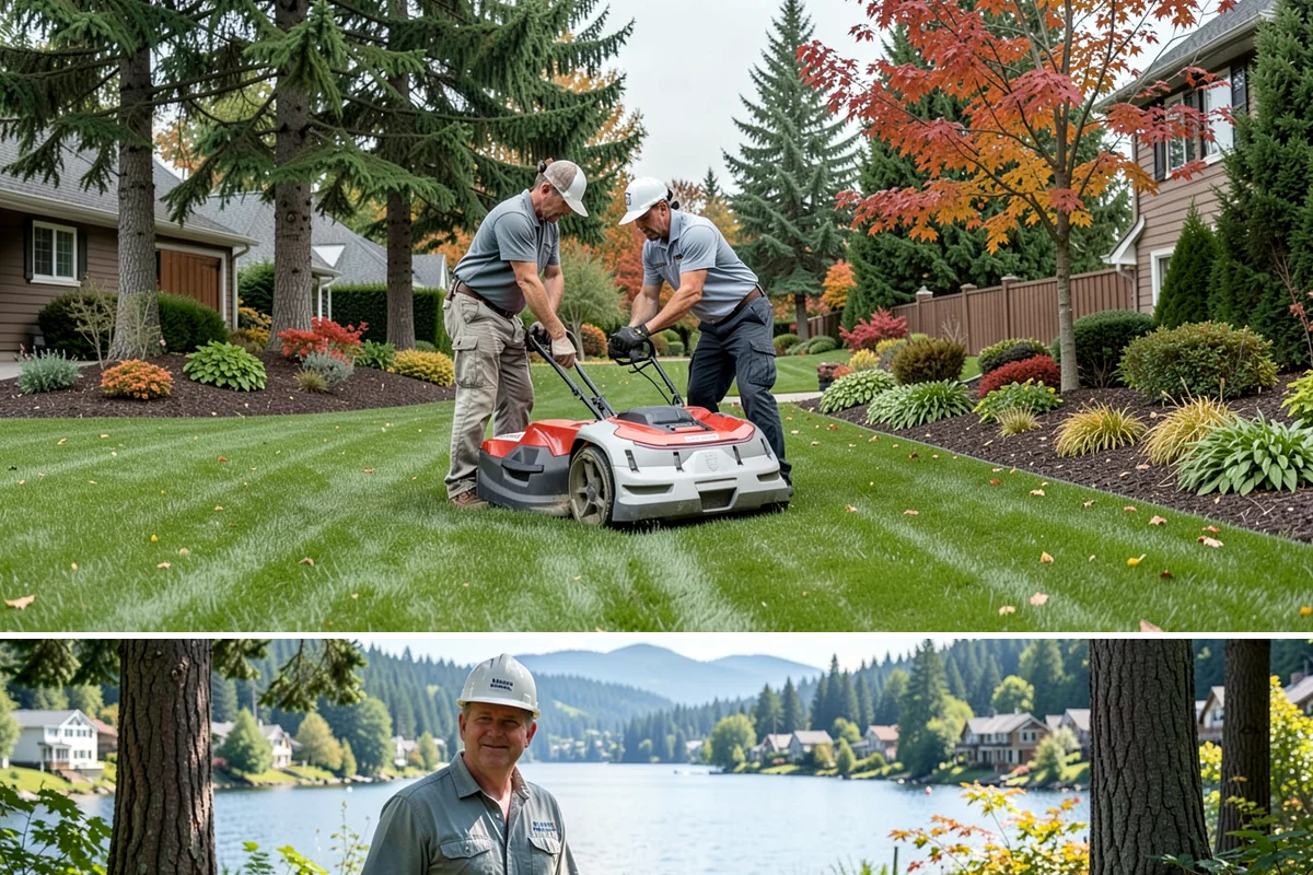 Rubber Mulch Installation in Milton, King County, WA - Can be installed year-round.