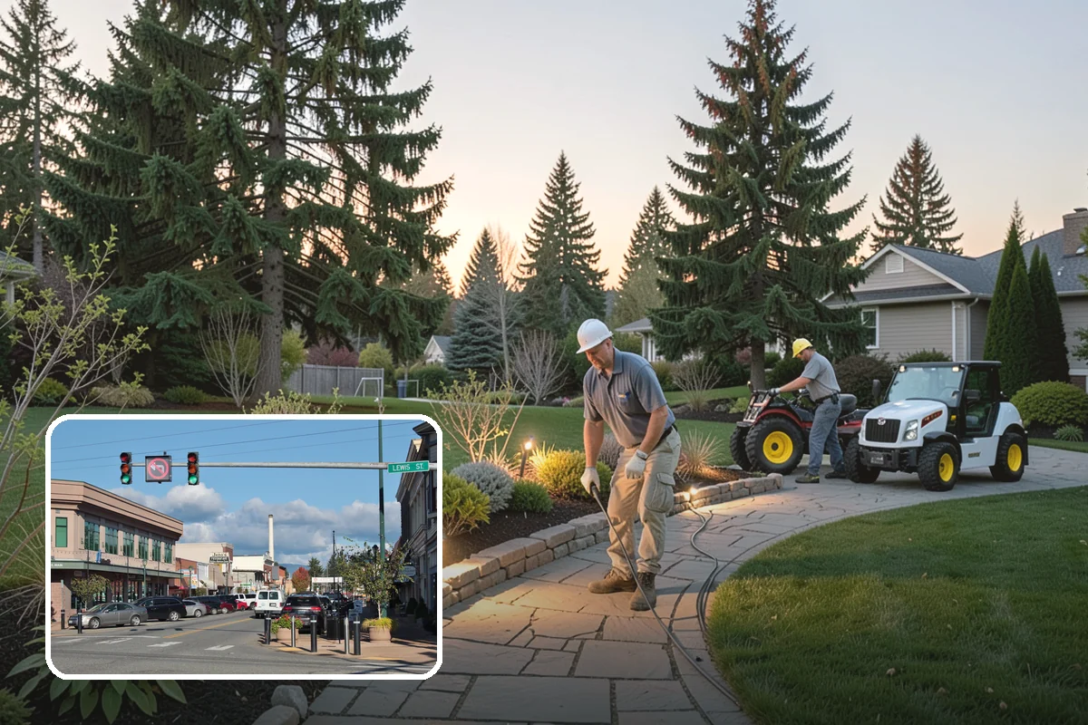 Rubber Mulch Installation in Monroe, Snohomish County, WA - Never decomposes or needs replacing