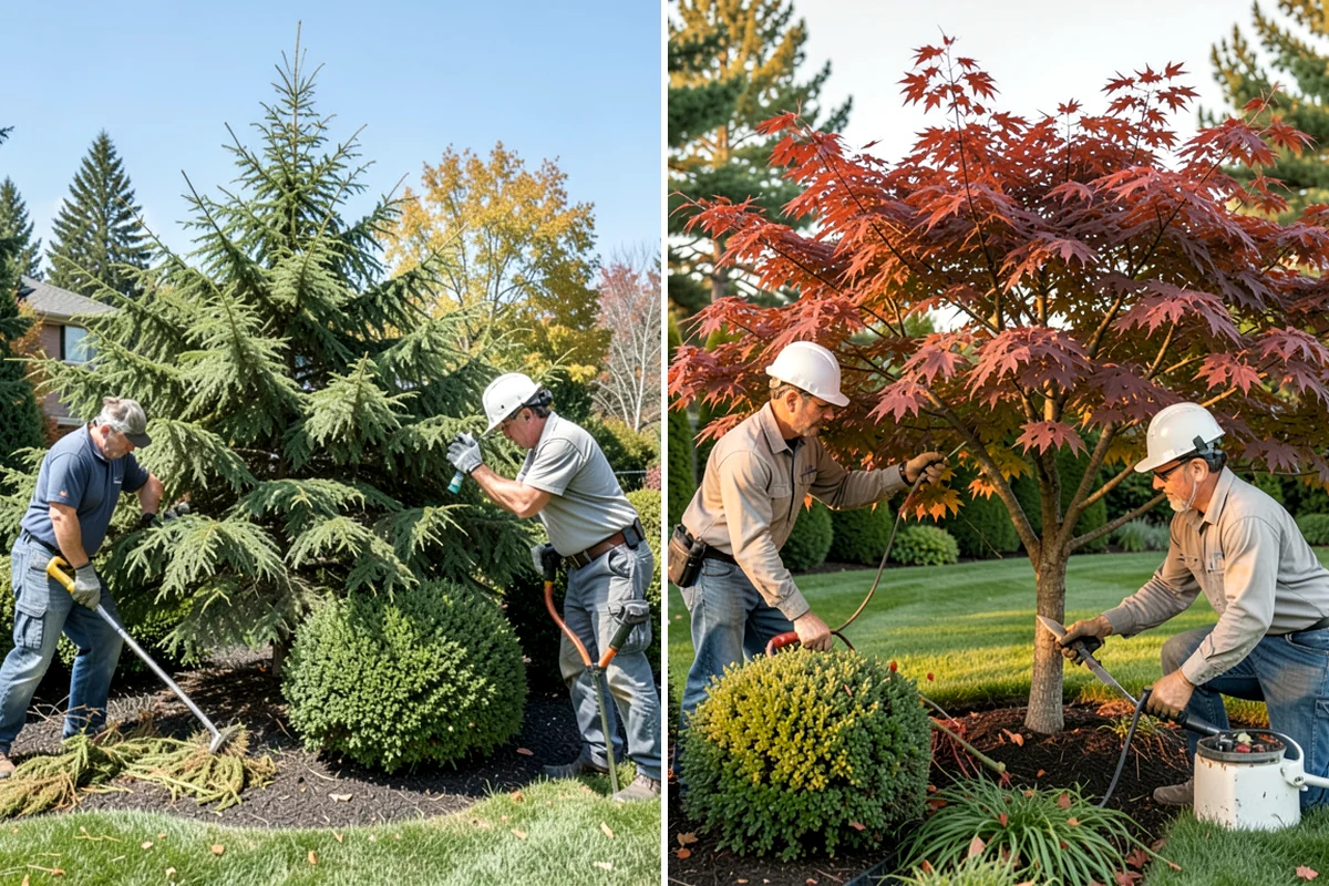 Rubber Mulch Installation in Normandy Park, King County, WA - Define and prep the area