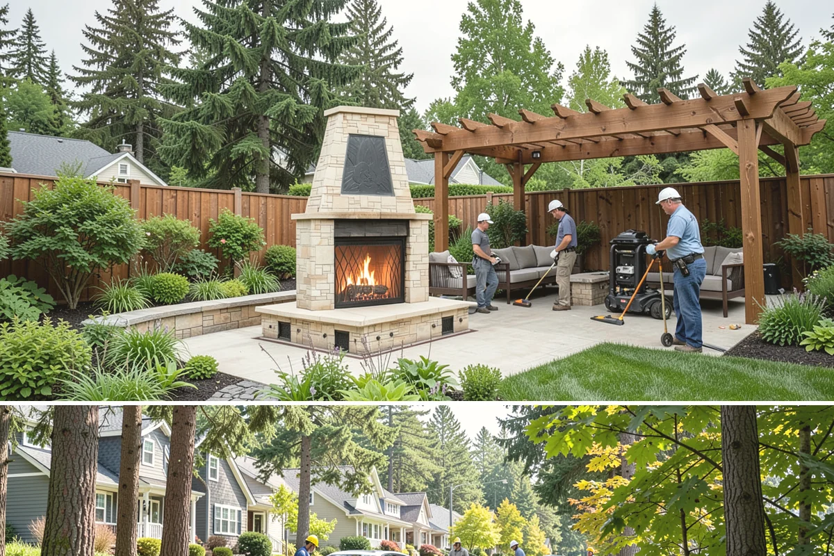 Rubber Mulch Installation in Normandy Park, King County, WA - Can be installed year-round.