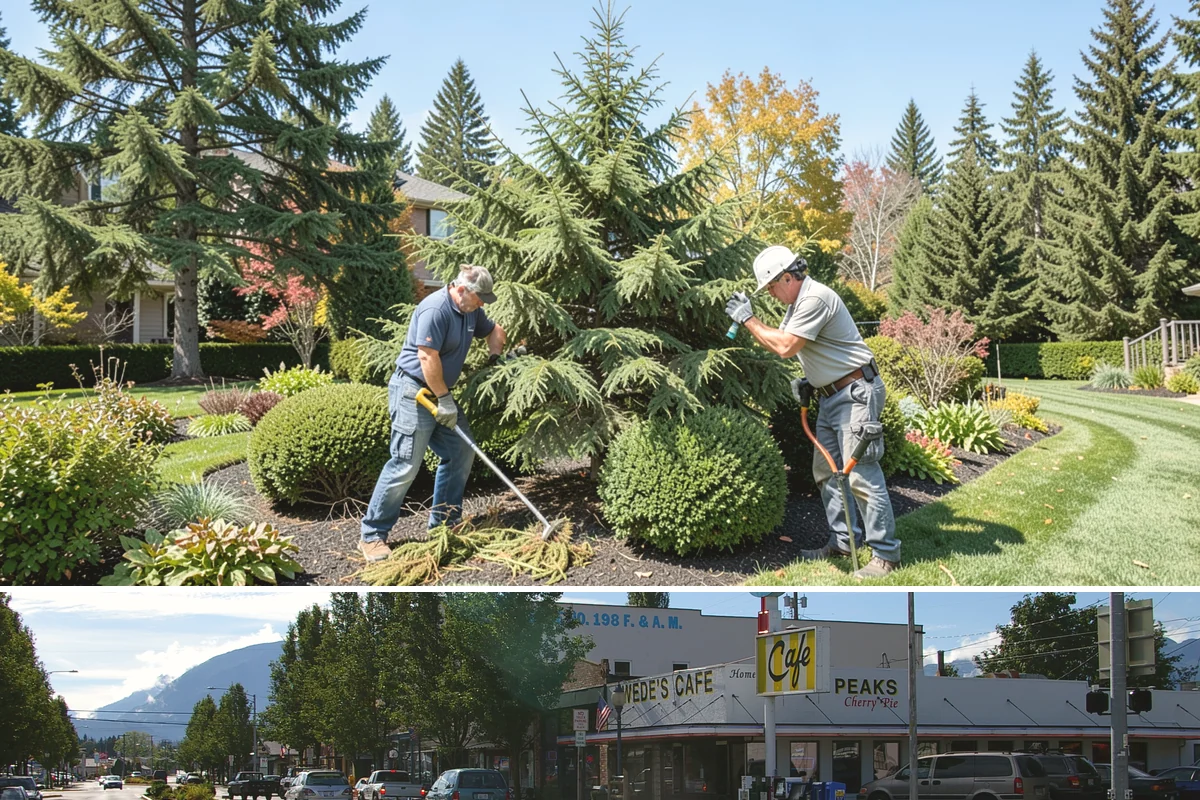 Rubber Mulch Installation in North Bend, King County, WA - Can be installed year-round.