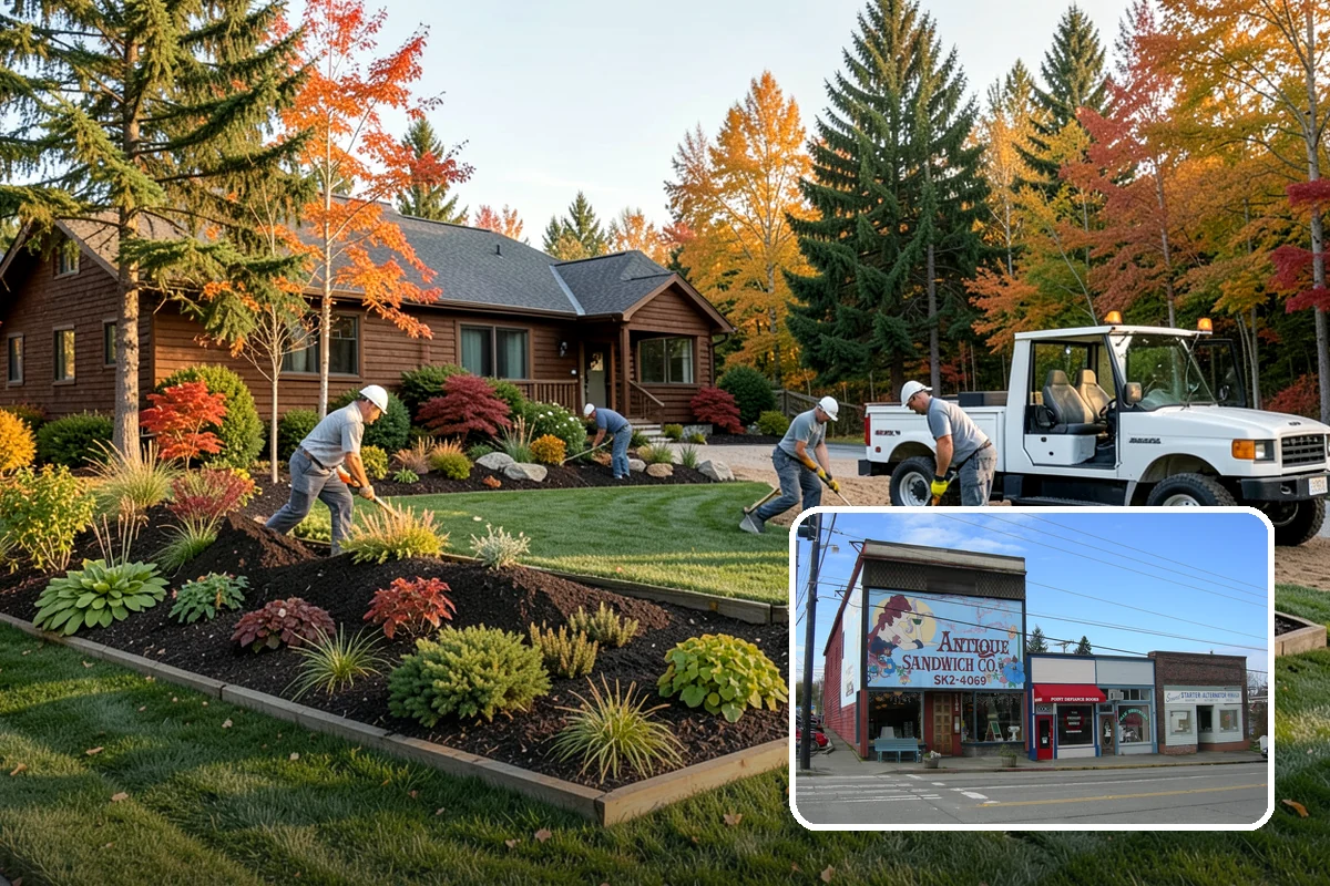 Rubber Mulch Installation in Ruston, Pierce County, WA - Never decomposes or needs replacing