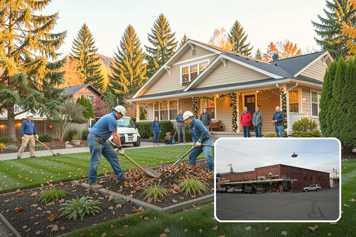 Rubber Mulch Installation in Sedro-Woolley, Skagit County, WA - Never decomposes or needs replacing