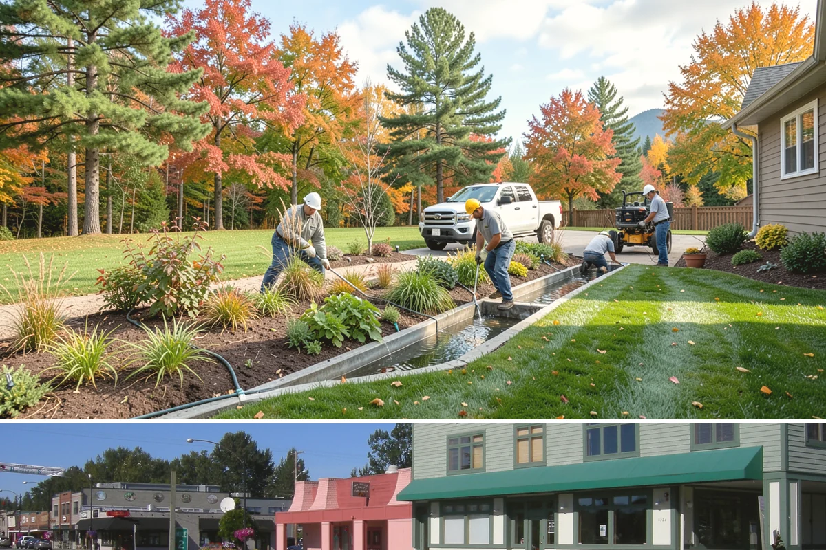 Rubber Mulch Installation in Snoqualmie, King County, WA - Can be installed year-round.