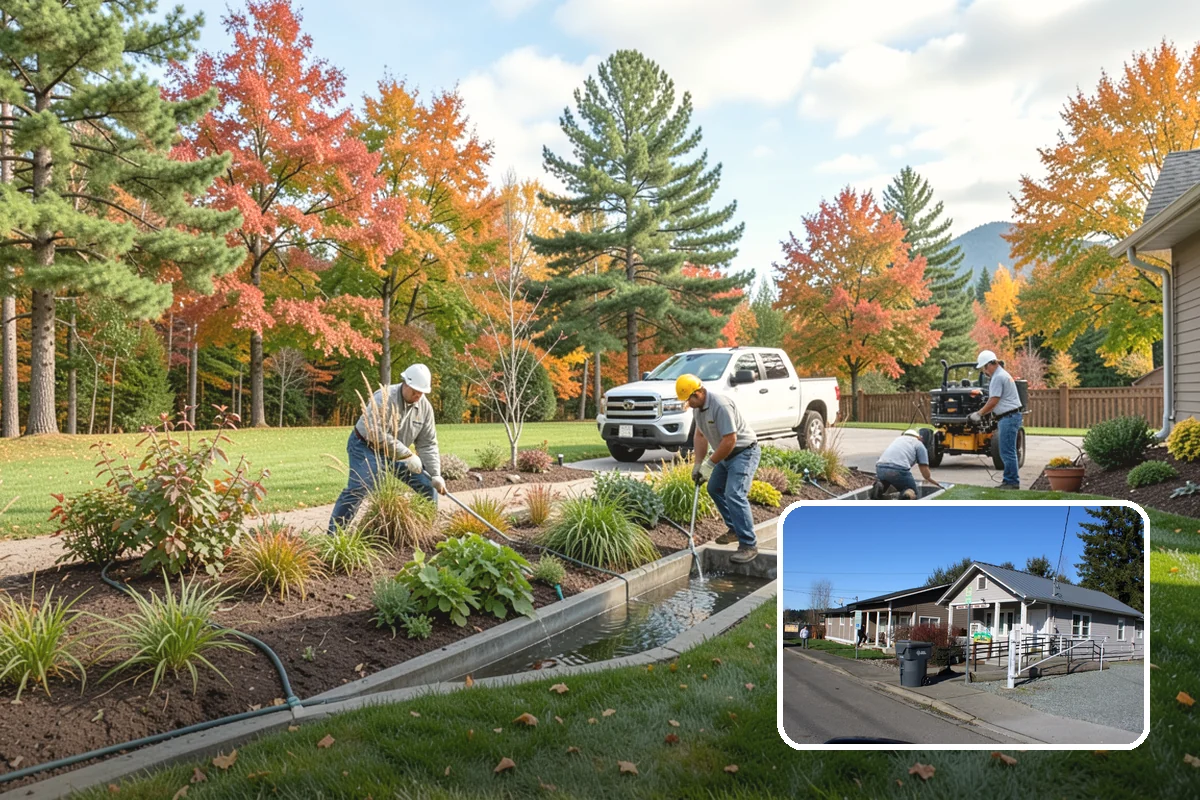 Rubber Mulch Installation in South Prairie, Pierce County, WA - Never decomposes or needs replacing
