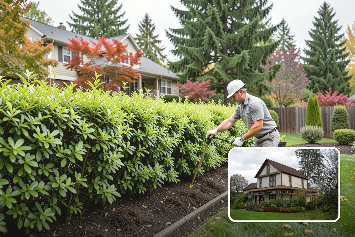 Rubber Mulch Installation in Sumner, Pierce County, WA - Never decomposes or needs replacing
