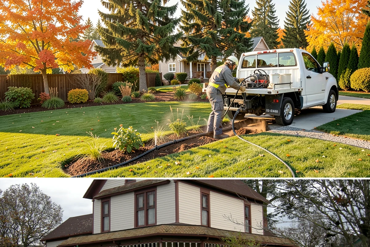 Rubber Mulch Installation in Sumner, Pierce County, WA - Can be installed year-round.