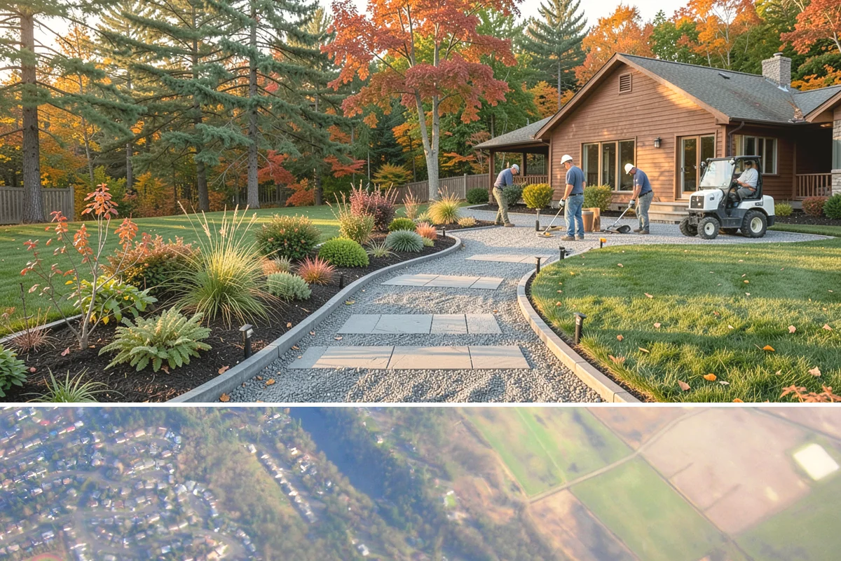Seasonal Color Rotation in Algona, King County, WA - Rotated on a seasonal schedule throughout the year.